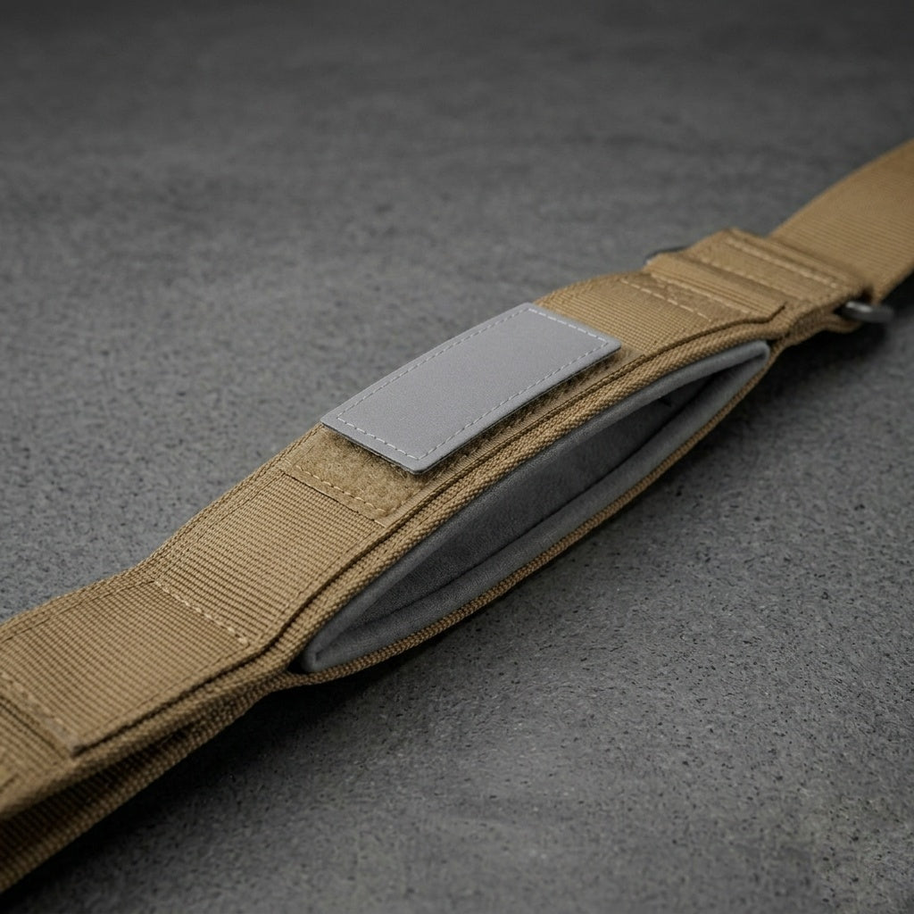 Personalized Tactical Dog Collar with Padded Lining | K9 Forge